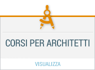 Corsi con crediti formativi per Architetti